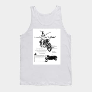 Vintage Indian Motorcycle Advert Tank Top